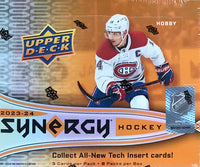 2023-24 Upper Deck Synergy Hockey Hobby Box (Call 708-371-2250 For Pricing & Availability)