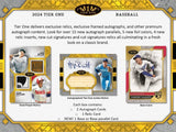 2024 Topps Tier One Baseball Hobby Box