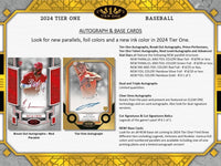 2024 Topps Tier One Baseball Hobby Box