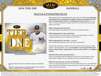 2024 Topps Tier One Baseball Hobby Box