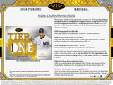 2024 Topps Tier One Baseball Hobby Box