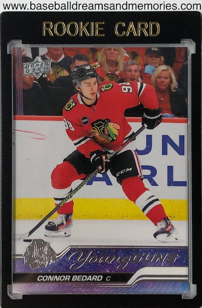 2023-24 Upper Deck Series 2 Connor Bedard Young Guns Rookie Card (b)