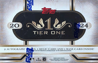 2024 Topps Tier One Baseball Hobby Box