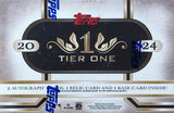 2024 Topps Tier One Baseball Hobby Box