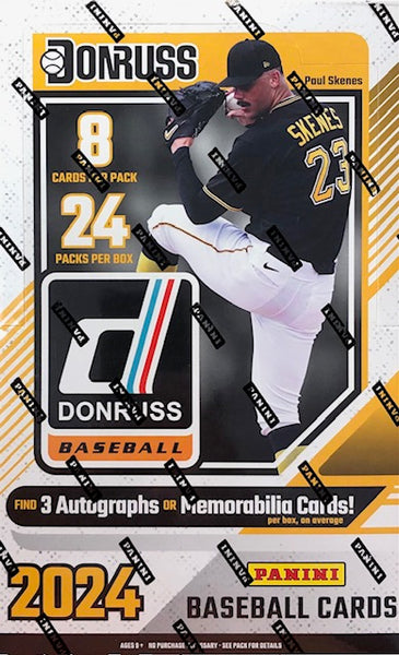 2024 Panini Donruss Baseball Hobby Box