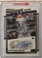 2020 Panini Donruss Optic Gleyber Torres Uncirculated Panini Sealed Signature Series Autograph Card