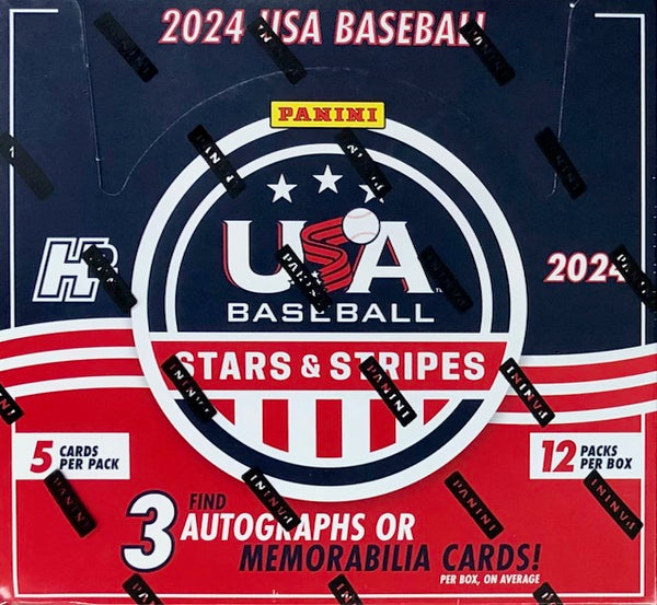 2024 Panini Stars and Stripes Baseball Hobby H2 Box