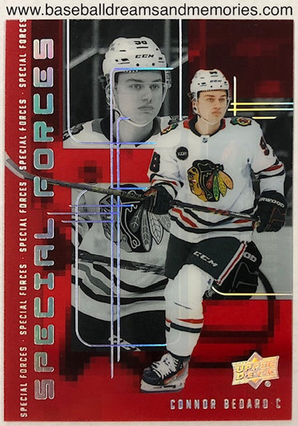 2023-24 Upper Deck Connor Bedard Special Forces Rookie Card