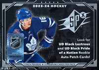 2023-24 Upper Deck SPX Hockey Hobby Box (Call 708-371-2250 For Pricing & Availability)