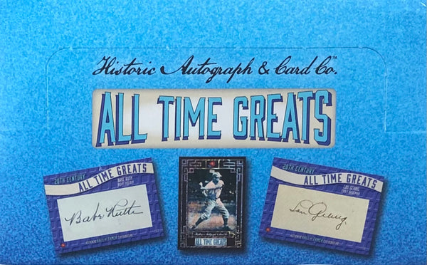 2024 Historic Autographs All-Time Greats Baseball Box