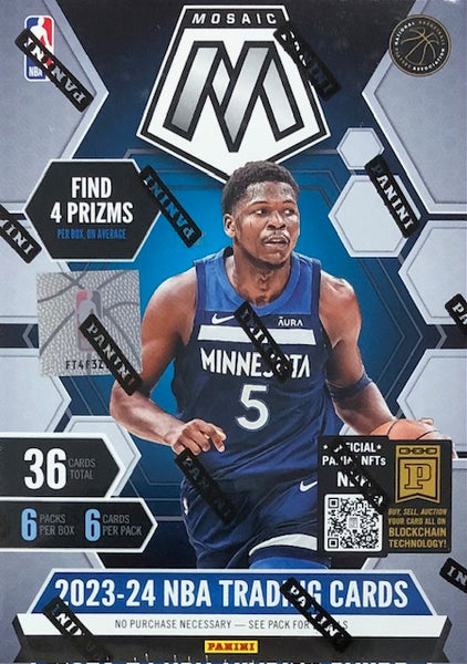 2023-24 Panini Mosaic Basketball Blaster Box