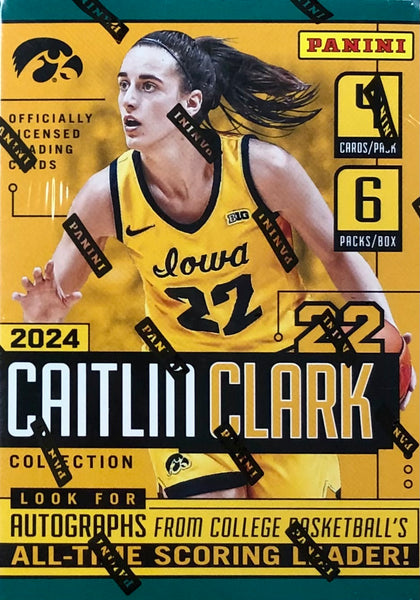 2024 Panini Caitlin Clark Collection Blaster Box