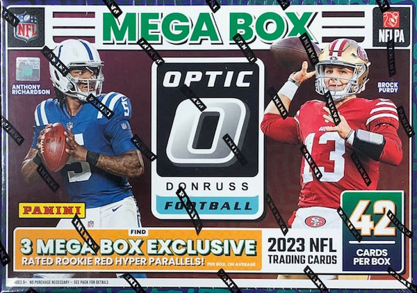 2023 Panini Donruss Optic Football Hobby Mega Box