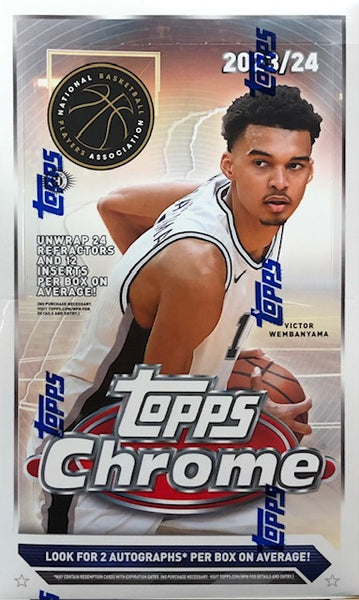 2023-24 Topps Chrome Basketball Hobby Box