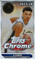 2023-24 Topps Chrome Basketball Blaster Pack