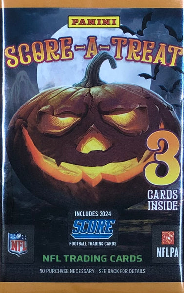 2024 Panini Score Football Halloween Exclusive Trading Cards Pack