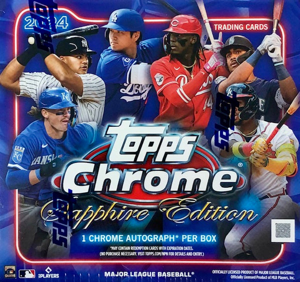 2024 Topps Chrome Baseball Sapphire Edition Box