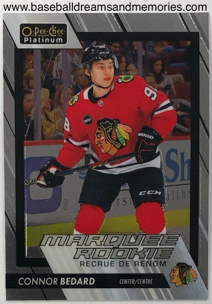 2023-24 Upper Deck O-Pee-Chee Platinum Connor Bedard Marquee Rookie Card