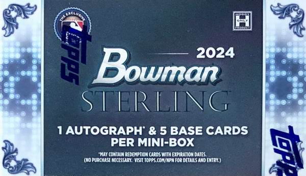 2024 Bowman Sterling Baseball Hobby Mini Box