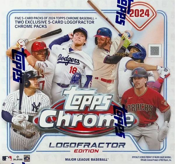 2024 Topps Chrome Baseball Logofractor Edition Box