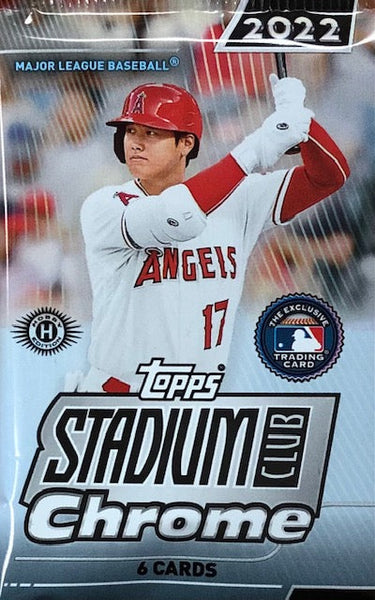 2022 Topps Stadium Club Chrome Baseball Hobby Pack