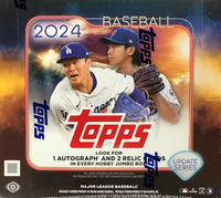 2024 Topps Update Series Baseball Jumbo Hobby Box