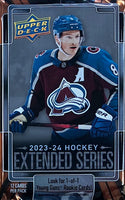 2023-24 Upper Deck Extended Series Hockey Hobby Pack (Call 708-371-2250 For Pricing & Availability) (Copy)