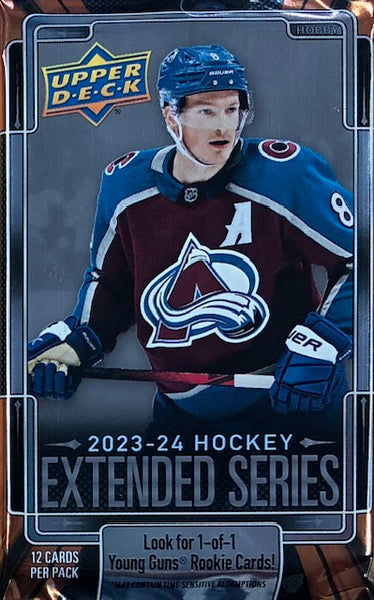 2023-24 Upper Deck Extended Series Hockey Hobby Pack (Call 708-371-2250 For Pricing & Availability) (Copy)