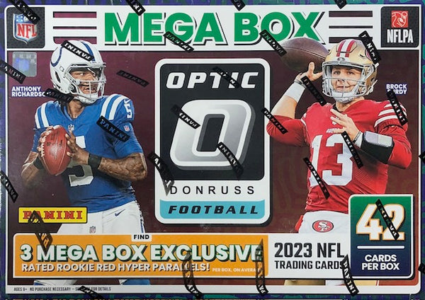 2023 Panini Donruss Optic Football Hobby Mega Box