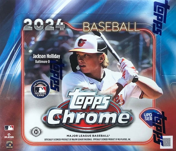 2024 Topps Chrome Update Series Baseball Jumbo Hobby Box