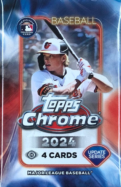 2024 Topps Chrome Update Series Baseball Hobby Pack