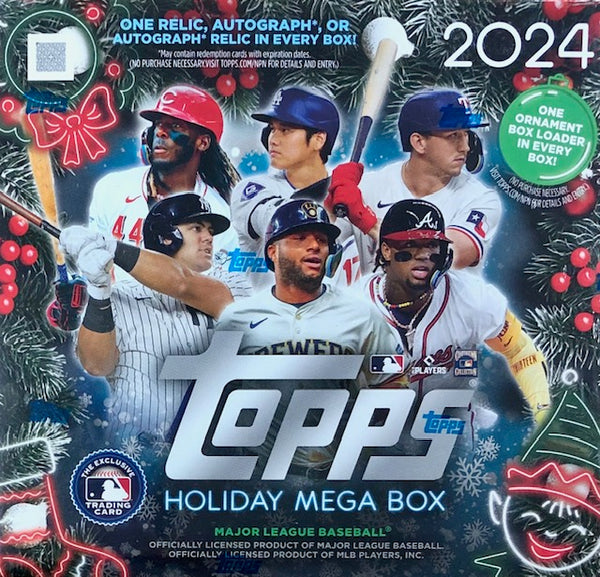 2024 Topps Baseball Holiday Mega Box