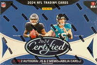 2024 Panini Certified Football Hobby Box