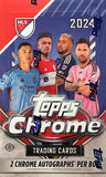 2024 Topps Chrome MLS Soccer Hobby Box