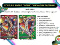 2023-24 Topps Cosmic Chrome Basketball Hobby Box (PRE-ORDER)