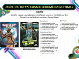 2023-24 Topps Cosmic Chrome Basketball Hobby Box (PRE-ORDER)