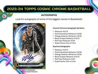 2023-24 Topps Cosmic Chrome Basketball Hobby Box (PRE-ORDER)