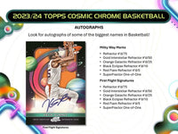 2023-24 Topps Cosmic Chrome Basketball Hobby Box (PRE-ORDER)