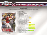 2023 Topps Chrome Baseball Hobby Jumbo Pack