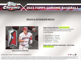 2023 Topps Chrome Baseball Hobby Jumbo Pack