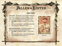 2023 Topps Allen & Ginter Baseball Hobby Box