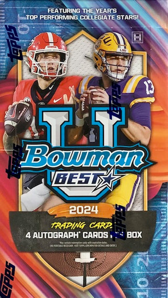 2024 Bowman's Best University Football Hobby Box