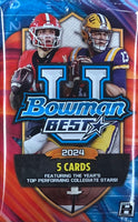 2024 Bowman's Best University Football Hobby Pack