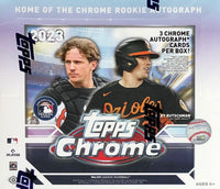 2023 Topps Chrome Baseball Hobby Jumbo Box