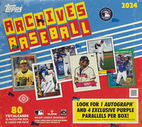 2024 Topps Archives Baseball Collector's Box