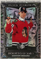 2023-24 Upper Deck Black Diamond Connor Bedard Rookie Gems Rookie Card Serial Numbered 088/399