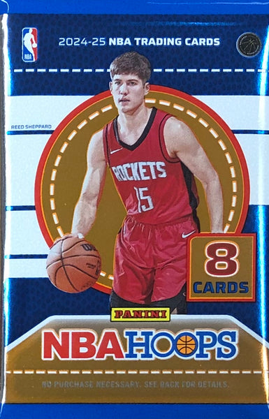 2024-25 Panini NBA Hoops Basketball Hobby Pack