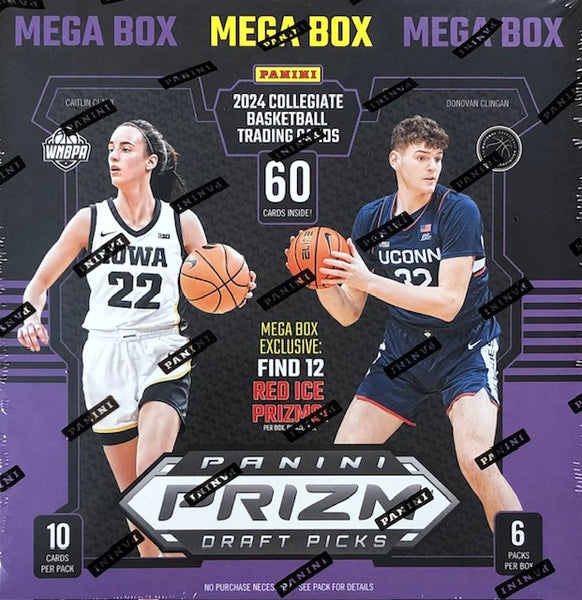 2024-25 Panini Prizm Draft Picks Collegiate Basketball Mega Box