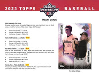 2023 Topps Pro Debut Baseball Hobby Jumbo Box