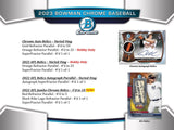 2023 Bowman Chrome Baseball Hobby Mini Box